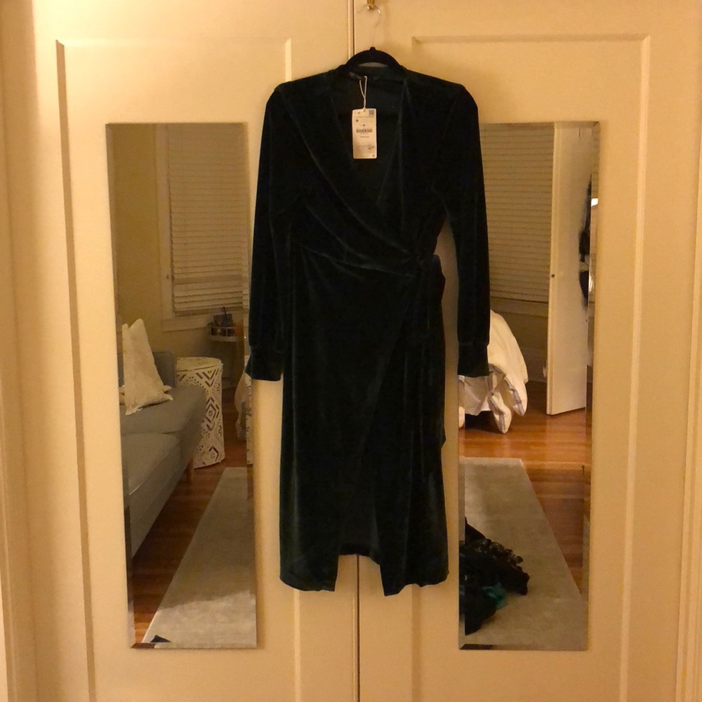 Zara Velvet Dress